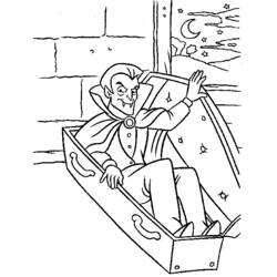 Disegno da colorare: Vampiro (Personaggi Fantasy e Avventura) #85962 - Pagine da Colorare Stampabili Gratuite