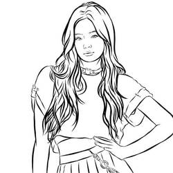 Disegni da colorare: BLACKPINK - Pagine da Colorare Stampabili Gratuite