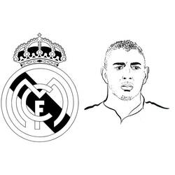 Disegni da colorare: Karim Benzema - Pagine da Colorare Stampabili Gratuite