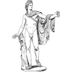 Disegni da colorare: Apollo - Pagine da Colorare Stampabili Gratuite