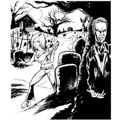 Disegno da colorare: Buffy l'uccisore di vampiri (spettacoli televisivi) #152698 - Pagine da Colorare Stampabili Gratuite