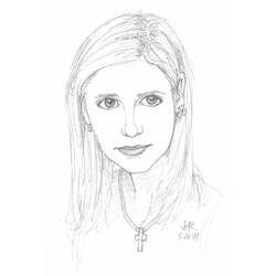 Disegno da colorare: Buffy l'uccisore di vampiri (spettacoli televisivi) #152917 - Pagine da Colorare Stampabili Gratuite