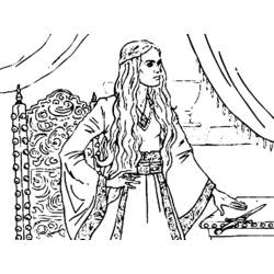 Disegno da colorare: Game of Thrones (spettacoli televisivi) #151471 - Pagine da Colorare Stampabili Gratuite