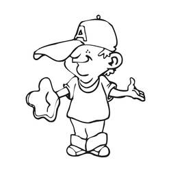 Disegni da colorare: Baseball - Pagine da Colorare Stampabili Gratuite