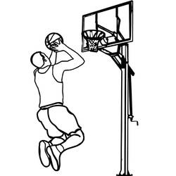 Disegni da colorare: Basket - Pagine da Colorare Stampabili Gratuite