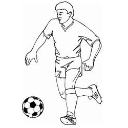 Disegni da colorare: Calcio - Pagine da Colorare Stampabili Gratuite