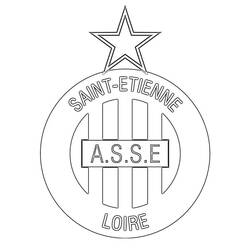 Disegni da colorare: Logo del Calcio - Pagine da Colorare Stampabili Gratuite