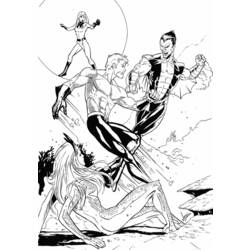 Disegno da colorare: Aquaman (Supereroe) #85026 - Pagine da Colorare Stampabili Gratuite
