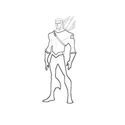 Disegno da colorare: Aquaman (Supereroe) #85059 - Pagine da Colorare Stampabili Gratuite