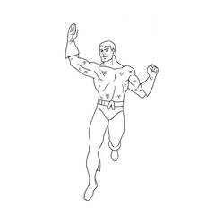 Disegno da colorare: Aquaman (Supereroe) #85111 - Pagine da Colorare Stampabili Gratuite