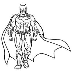 Disegno da colorare: Batman (Supereroe) #76843 - Pagine da Colorare Stampabili Gratuite