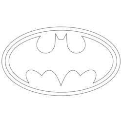 Disegno da colorare: Batman (Supereroe) #76849 - Pagine da Colorare Stampabili Gratuite
