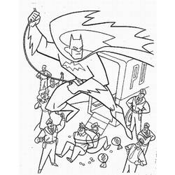 Disegno da colorare: Batman (Supereroe) #76853 - Pagine da Colorare Stampabili Gratuite
