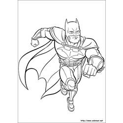 Disegno da colorare: Batman (Supereroe) #76863 - Pagine da Colorare Stampabili Gratuite