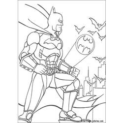 Disegno da colorare: Batman (Supereroe) #76878 - Pagine da Colorare Stampabili Gratuite