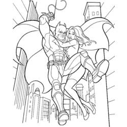 Disegno da colorare: Batman (Supereroe) #76881 - Pagine da Colorare Stampabili Gratuite