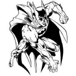 Disegno da colorare: Batman (Supereroe) #76893 - Pagine da Colorare Stampabili Gratuite
