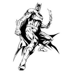 Disegno da colorare: Batman (Supereroe) #76917 - Pagine da Colorare Stampabili Gratuite