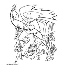 Disegno da colorare: Batman (Supereroe) #76930 - Pagine da Colorare Stampabili Gratuite