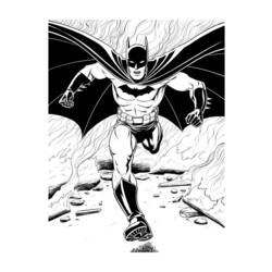 Disegno da colorare: Batman (Supereroe) #76952 - Pagine da Colorare Stampabili Gratuite