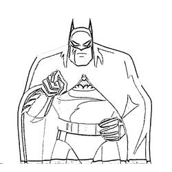 Disegno da colorare: Batman (Supereroe) #76986 - Pagine da Colorare Stampabili Gratuite