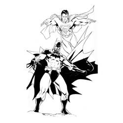 Disegno da colorare: Batman (Supereroe) #76987 - Pagine da Colorare Stampabili Gratuite