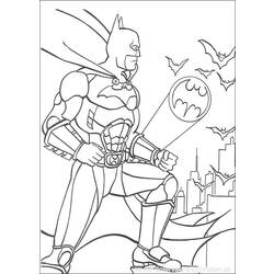 Disegno da colorare: Batman (Supereroe) #77093 - Pagine da Colorare Stampabili Gratuite
