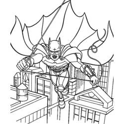 Disegno da colorare: Batman (Supereroe) #77099 - Pagine da Colorare Stampabili Gratuite