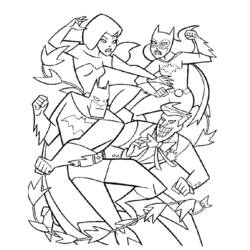 Disegno da colorare: Batman (Supereroe) #77110 - Pagine da Colorare Stampabili Gratuite
