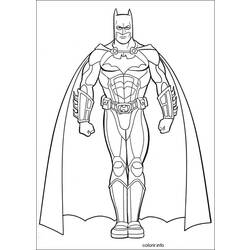 Disegno da colorare: Batman (Supereroe) #77156 - Pagine da Colorare Stampabili Gratuite