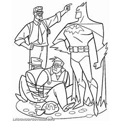 Disegno da colorare: Batman (Supereroe) #77178 - Pagine da Colorare Stampabili Gratuite