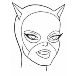 Disegno da colorare: catwoman (Supereroe) #78048 - Pagine da Colorare Stampabili Gratuite