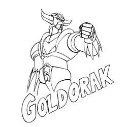 Disegno da colorare: Goldrake (Supereroe) #77224 - Pagine da Colorare Stampabili Gratuite