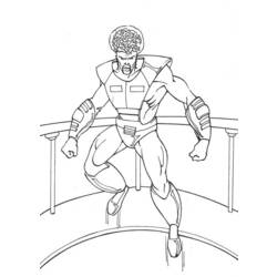 Disegno da colorare: Hulk (Supereroe) #79055 - Pagine da Colorare Stampabili Gratuite