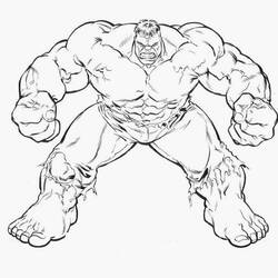 Disegno da colorare: Hulk (Supereroe) #79083 - Pagine da Colorare Stampabili Gratuite