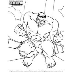Disegno da colorare: Hulk (Supereroe) #79107 - Pagine da Colorare Stampabili Gratuite