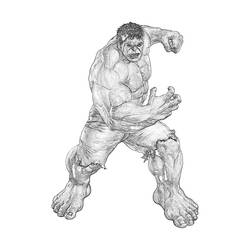 Disegno da colorare: Hulk (Supereroe) #79136 - Pagine da Colorare Stampabili Gratuite