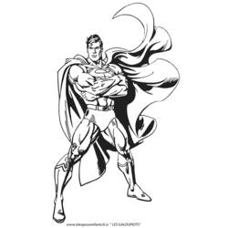 Disegno da colorare: I supereroi della DC Comics (Supereroe) #80115 - Pagine da Colorare Stampabili Gratuite