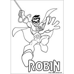 Disegno da colorare: I supereroi della DC Comics (Supereroe) #80120 - Pagine da Colorare Stampabili Gratuite