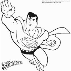 Disegno da colorare: I supereroi della DC Comics (Supereroe) #80140 - Pagine da Colorare Stampabili Gratuite