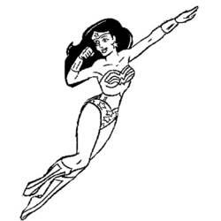 Disegno da colorare: I supereroi della DC Comics (Supereroe) #80174 - Pagine da Colorare Stampabili Gratuite