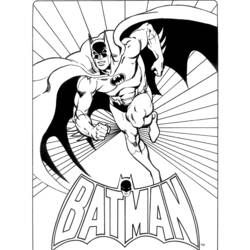 Disegno da colorare: I supereroi della DC Comics (Supereroe) #80176 - Pagine da Colorare Stampabili Gratuite