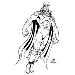 Disegno da colorare: I supereroi della DC Comics (Supereroe) #80196 - Pagine da Colorare Stampabili Gratuite