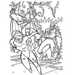 Disegno da colorare: I supereroi della DC Comics (Supereroe) #80263 - Pagine da Colorare Stampabili Gratuite