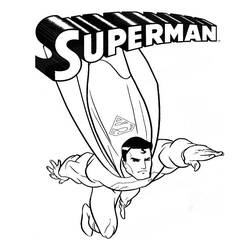 Disegno da colorare: I supereroi della DC Comics (Supereroe) #80461 - Pagine da Colorare Stampabili Gratuite