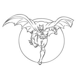 Disegno da colorare: I supereroi della DC Comics (Supereroe) #80490 - Pagine da Colorare Stampabili Gratuite