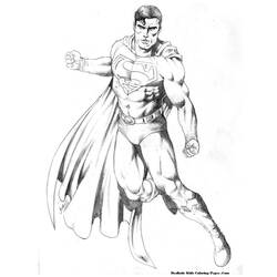 Disegno da colorare: I supereroi della DC Comics (Supereroe) #80519 - Pagine da Colorare Stampabili Gratuite