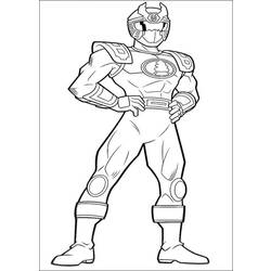 Disegno da colorare: Power Ranger (Supereroe) #49951 - Pagine da Colorare Stampabili Gratuite