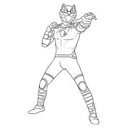 Disegno da colorare: Power Ranger (Supereroe) #49958 - Pagine da Colorare Stampabili Gratuite