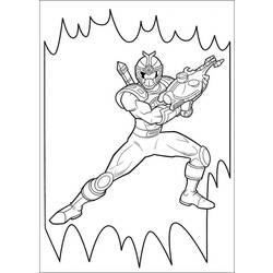 Disegno da colorare: Power Ranger (Supereroe) #49959 - Pagine da Colorare Stampabili Gratuite